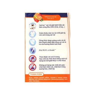 Nước giặt gel attack túi 1kg