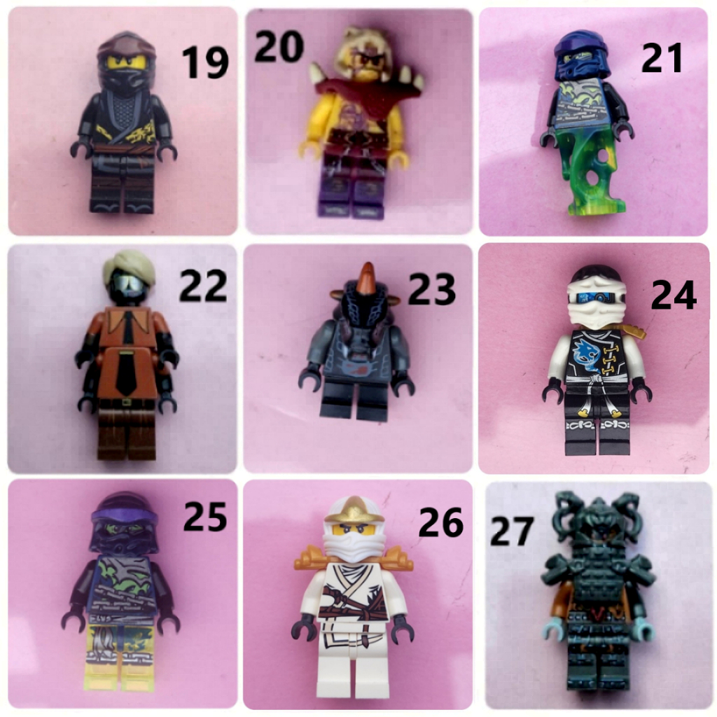 Minifigures Ninjago mẫu 2