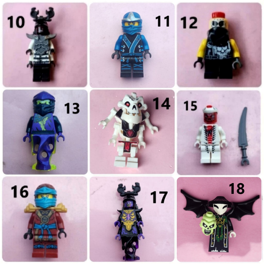 Minifigures Ninjago mẫu 2