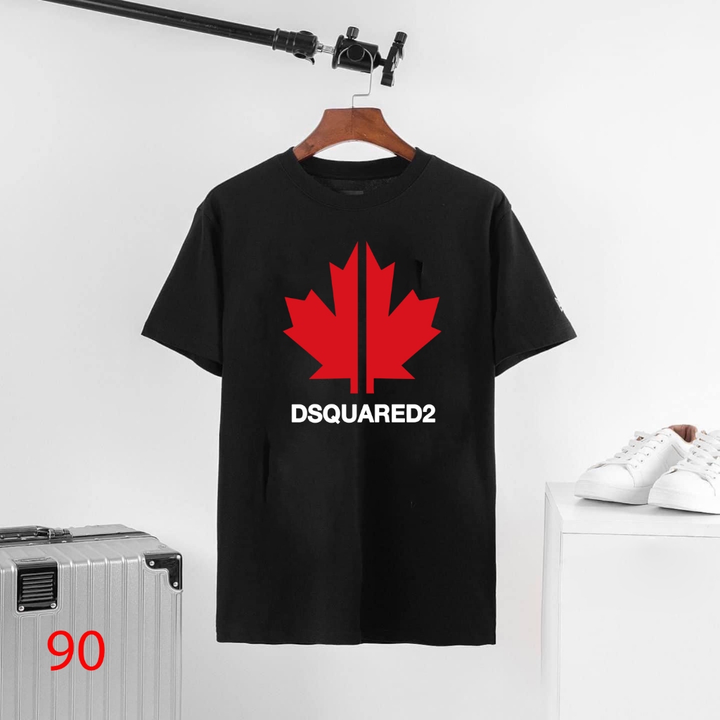 Áo Thun Nam Dsquared2  Siêu Cấp Chất Cotton Thời Trang Nam Hai Màu Đen Trắng