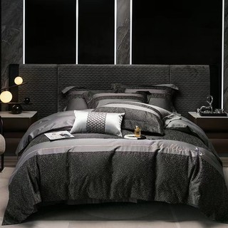 Bộ chăn ga gối lụa 100s cao cấp blanca-brulan - luxbed