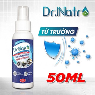 Chai tẩy đa năng 50ml drnatro tẩy sạch mọi vết bẩn cứng đầu ở nồi xoong, inox rét rỉ, cặn canxi, áo trắng, đồ da, nề