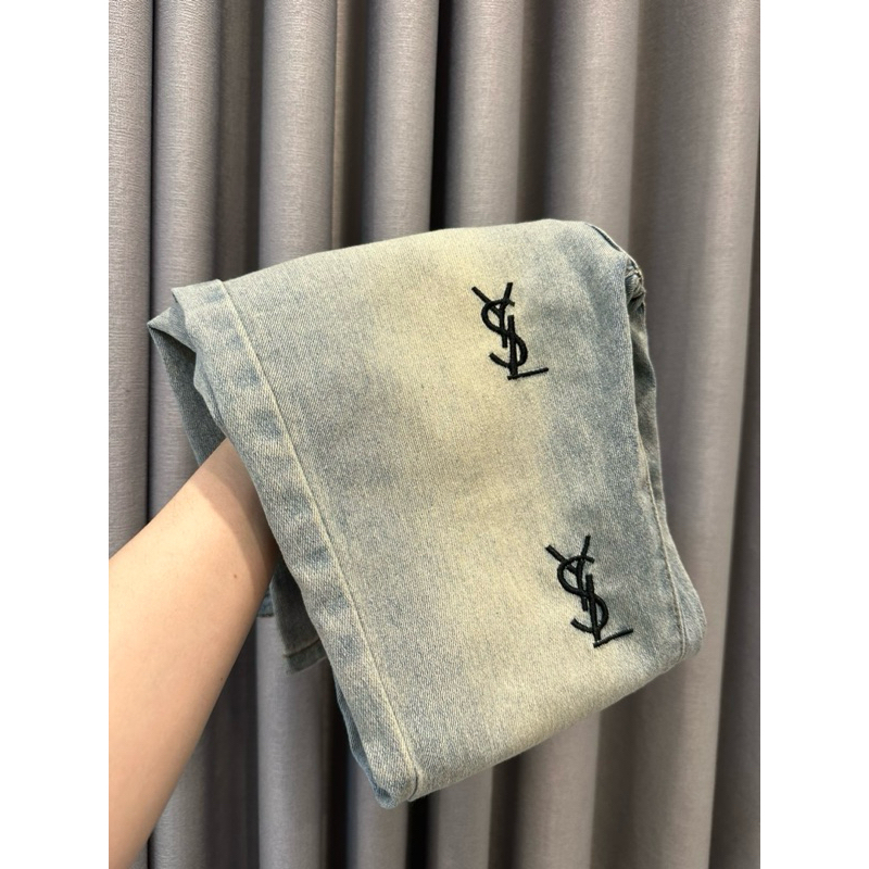 Quần jeans ống loe, quần jeans lưng cao hoạ tiết hot 2033 | BigBuy360 - bigbuy360.vn