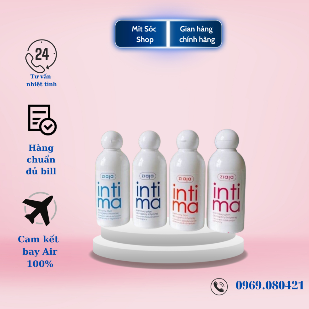 Dung dịch vệ sinh In.tima chai 200ml