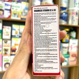 Vitamin D3K2-MK7 Bioamicus 10ml