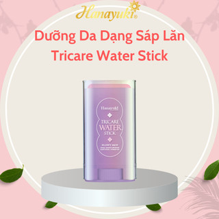 Hanayuki Kem Dưỡng Ẩm Trắng Da Dạng Lăn Hanayuki Chính Hãng Tricare Water Stick Cấp Ẩm Ngừa Lão Hóa 20g