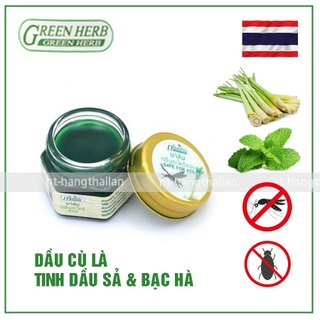 Dầu Cù Là Chiết Xuất Từ Sả Và Bạc Hà Phòng Côn Trùng Cắn Và Đuổi Muỗi Hiệu Quả
