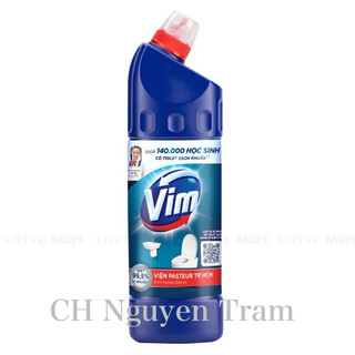 Nước tẩy bồn cầu Vim diệt khuẩn chai 880ml