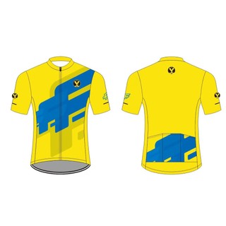 Áo Xe Đạp NSN 2024 - Yellow Blue 01