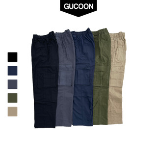 Quần Túi Hộp Nam Nữ Chất Liệu Kaki Local Brand, Quần Cargo Pants Gucoon 5 Màu