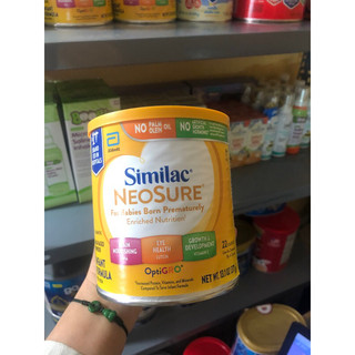 Sữa bột Similac Neosure của Mỹ mẫu mới 371gram date 2026