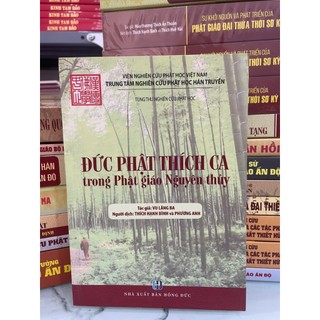 Sách - đức phật thích ca trong phật giáo nguyên thủy