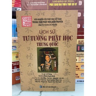 Sách - lịch sử tư tưởng phật học trung quốc