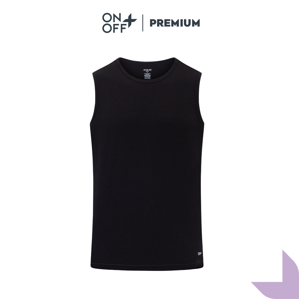 Áo sát nách nam cotton compact thấm hút làm mát ONOFF  - 18IV23S018