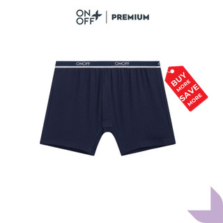 Quần lót nam cotton 2 in 1 dáng boxer kháng khuẩn thấm hút mồ hôi ONOFF 18UK23A038