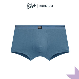 Quần lót nam cotton kháng khuẩn dáng trunk thấm hút nâng đỡ ONOFF 18UO23A018