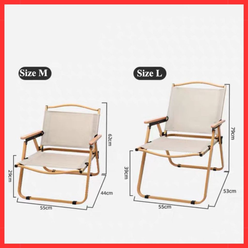 Size Lớn: Ghế Gấp Gọn, Dã Ngoại, Cắm Trại, Picnic, Camping, Du Lịch, Ban Công, Cafe, Tiện Lợi, Nhỏ G