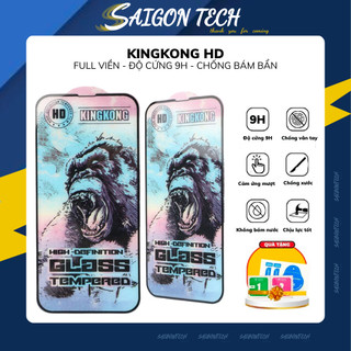 Kính Cường Lực Kingkong Full Màn Cho Samsung A50, A50S, A51, A52, A53, A70, A70S, A71, A72, A73, A80, A90, A91