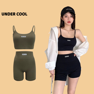 Set Bộ Đồ Tập Thể Thao Nữ Pickleball cầu lông tennis yoga gym UNDERCOOL Gym Yoga Siêu Co Giãn Form Ôm SB02