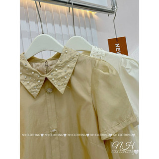 Váy cổ đức đính đá sm