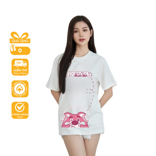  Áo Thun gấu LOTSO Unisex Form rộng 100% Cotton 2 chiều không phai Local Brand - AC336