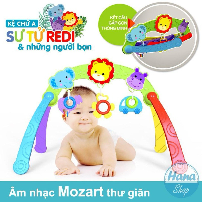 Kệ chữ A sư tử Redi, kệ đồ chơi cho bé