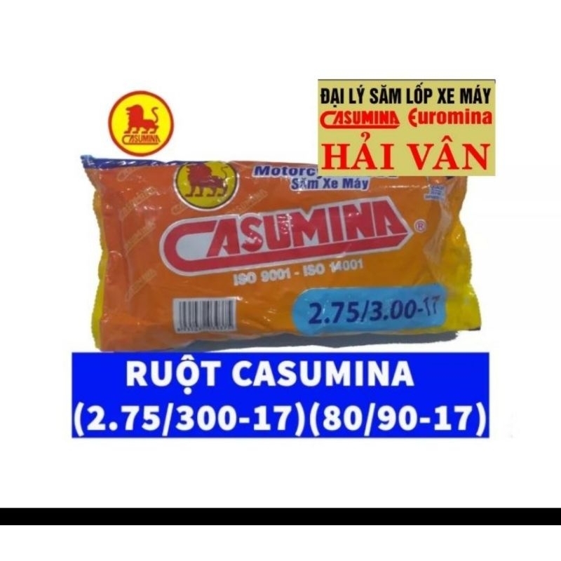 Săm (Ruột)  2.75/300-17 casumina  lắp cho các dòng xe số đi lốp 2.75-17 và 80/90-17 được cho lôp 300