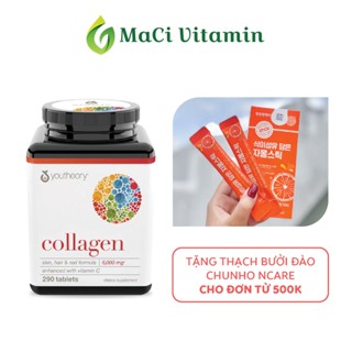 Viên uống Youtheory Collagen và Biotin Youtheory Sáng da, Chống lão hóa 290 viên maCi