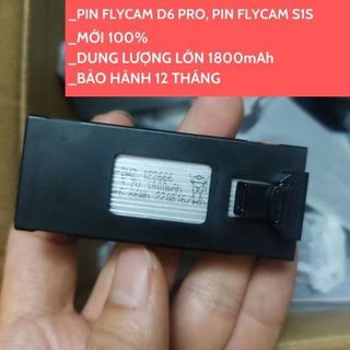 Pin flycam d6 pro , pin flycam s1s dung lượng 1800mah , hàng chất lượng , bảo hành, pin máy bay không người lái d6 s1s