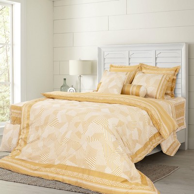 Bộ chăn ga gối cao cấp Everon Cairo EPC23044 (Chất liệu Cotton, Họa tiết in)