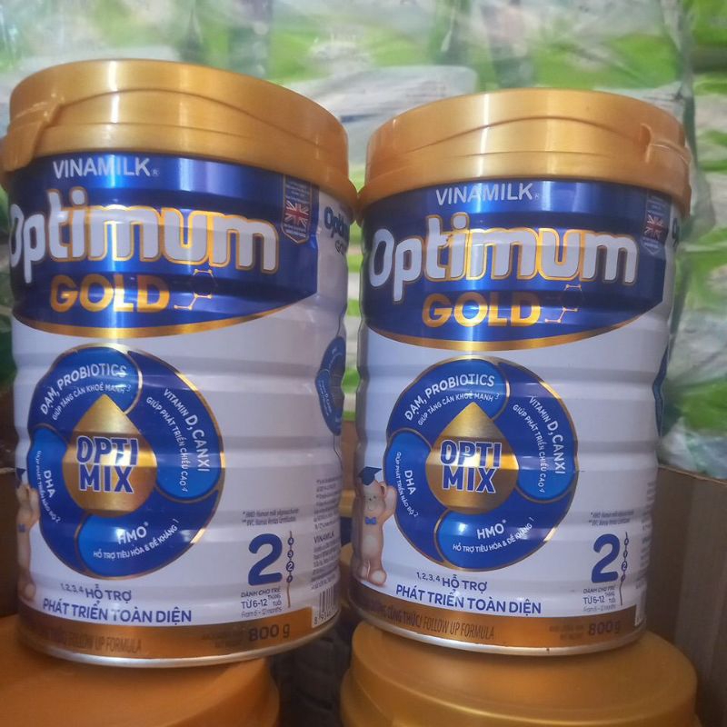 Sữa Bột Optimum Gold  2  /800g  Mẫu Cũ