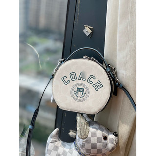 (MS630X) Túi coach canteen dáng tròn 2 màu