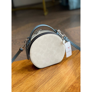 (MS630X) Túi coach canteen dáng tròn 2 màu
