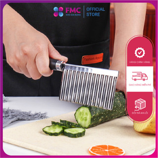 Dao cắt lát sóng củ quả - dao cắt tạo hình lượn sóng trang trí đẹp mắt cho thực phẩm