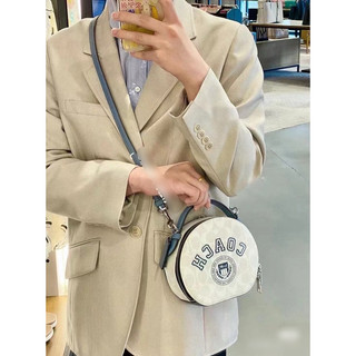 (MS630X) Túi coach canteen dáng tròn 2 màu