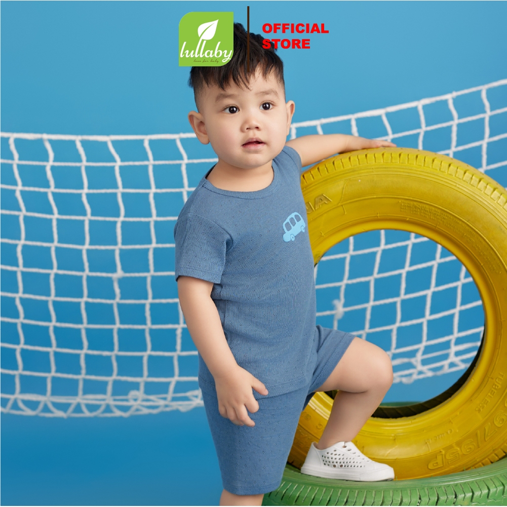 LULLABY - Bộ cộc tay bé trai NH801R