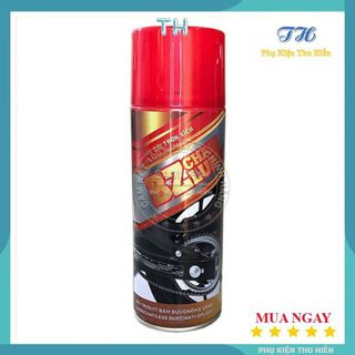 Xịt dưỡng sên BZ Chain Lube 450ml hàng Chính Hãng, đậm đặc , ko văng
