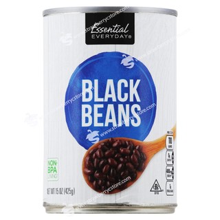 Đậu Đen Đóng Hộp Essential Everyday Black Beans, Seasoned, Hộp 425g