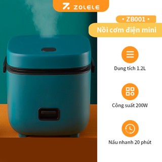 Nồi cơm điện mini ZOLELE ZB001 1.2L (Lòng nồi 800ml) - Chính hãng