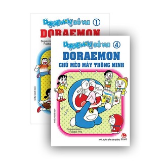 Truyện - doraemon đố vui - chọn lẻ 4 tập - fujiko pro - kim đồng