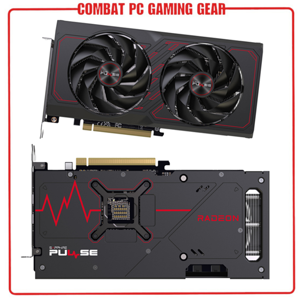 VGA Card Màn Hình SAPPHIRE PULSE Radeon RX 7600 8GB RX 7600 XT 16GB  Gaming OCGDDR6 Hàng Chính Hãng