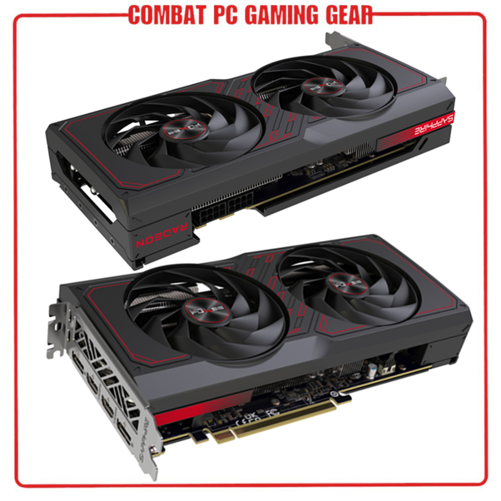 VGA Card Màn Hình SAPPHIRE PULSE Radeon RX 7600 8GB RX 7600 XT 16GB  Gaming OCGDDR6 Hàng Chính Hãng