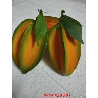 Quả khế vàng chín mọng-trái cây giả làm cây khế trang trí