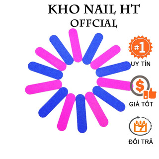Dũa móng tay mini, dũa mịn hai mặt nhám chuyên dụng chăm sóc móng, độ nhám 150/150