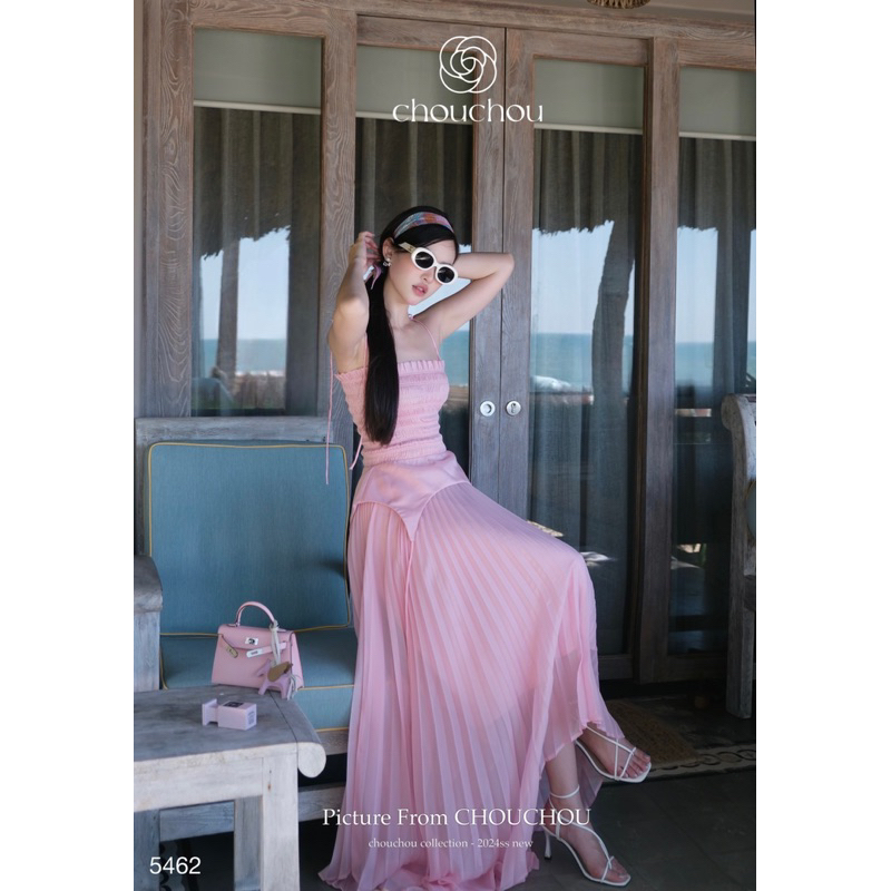 Đầm Dập Đây Nơ Chouchou