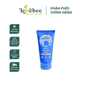 Dầu chống cảm Organic cho bé từ sơ sinh Little Innocents mẫu mới (75ml)