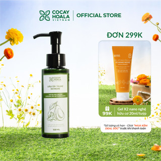 Dầu tẩy trang bơ nghệ Cỏ Cây Hoa Lá - Dung tích 100ml