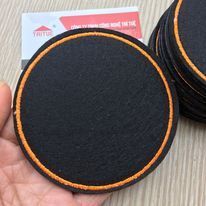Miếng lót cốc vải nỉ có sẵn bán lẻ từ 1 chiếc, đế lót ly vải nỉ có sẵn, Lót cốc vải nỉ thấm hút nước tốt. đế lót cốc vải