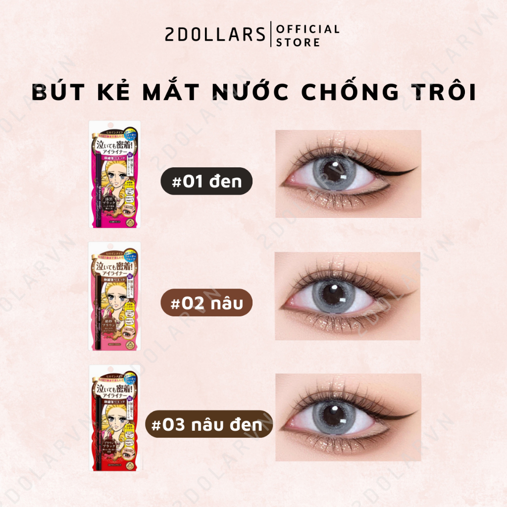 Bút kẻ mắt nước chống trôi K.M Smooth Liquid