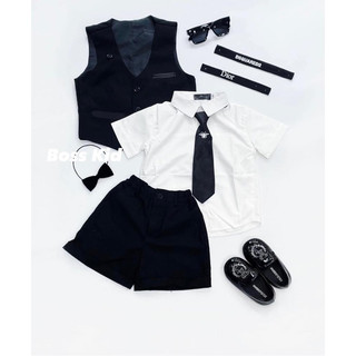 Set vest hè  cho bé trai